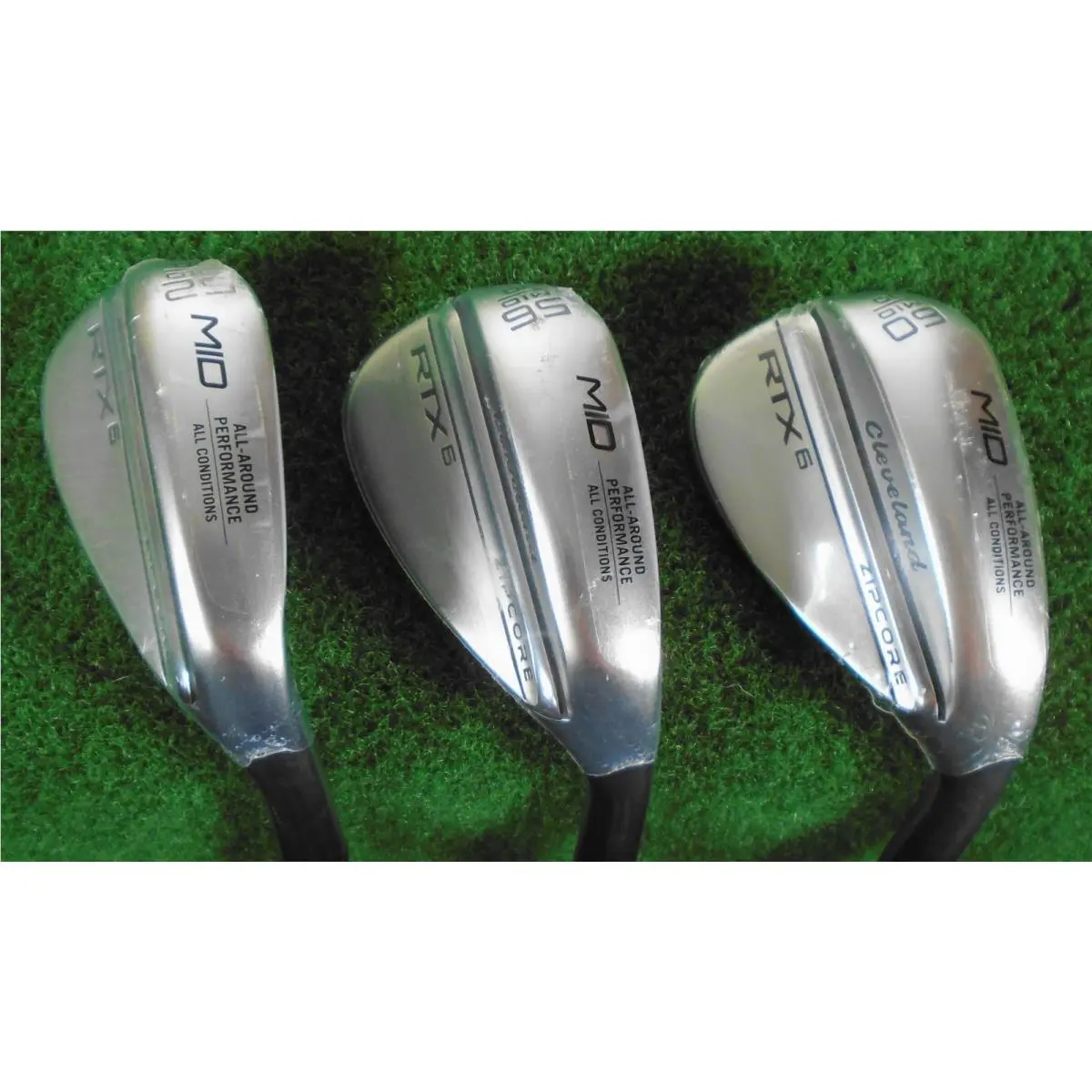 Cleveland Rtx 6 52/10 56/10 60/10 Wedge Set DG Spinner Tour Issue Std