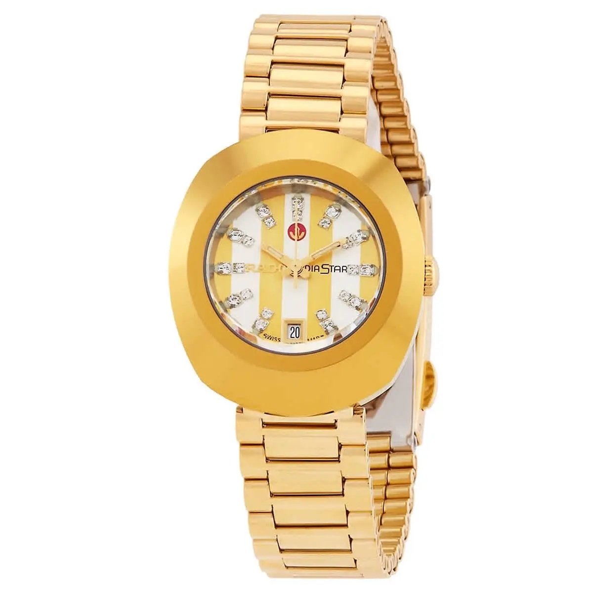 Automatic Diamond Champagne Dial Ladies Watch R12416803 by Rado