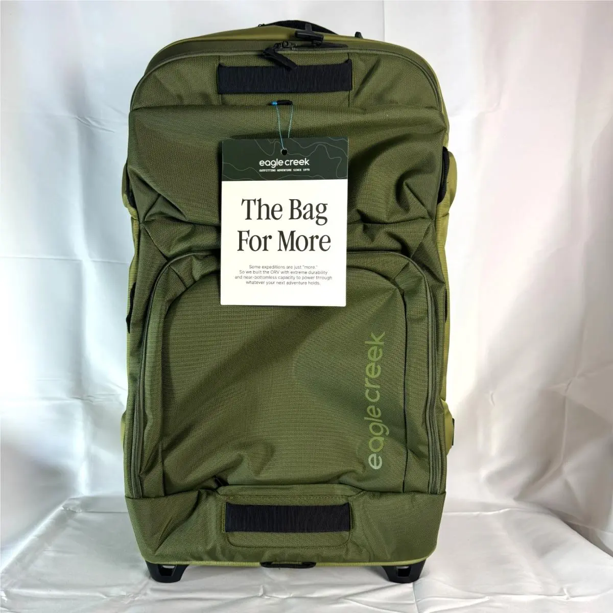Orv 30 Trunk Style Luggage 115L 2-Wheel Olive Green Wheeled Trunk by Eagle Creek