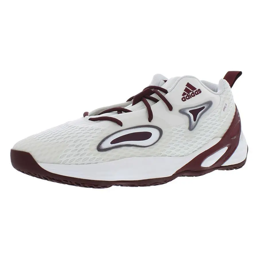 Adidas shoes - White/Burgund, Main: Red (UPC: 195735327673) 3