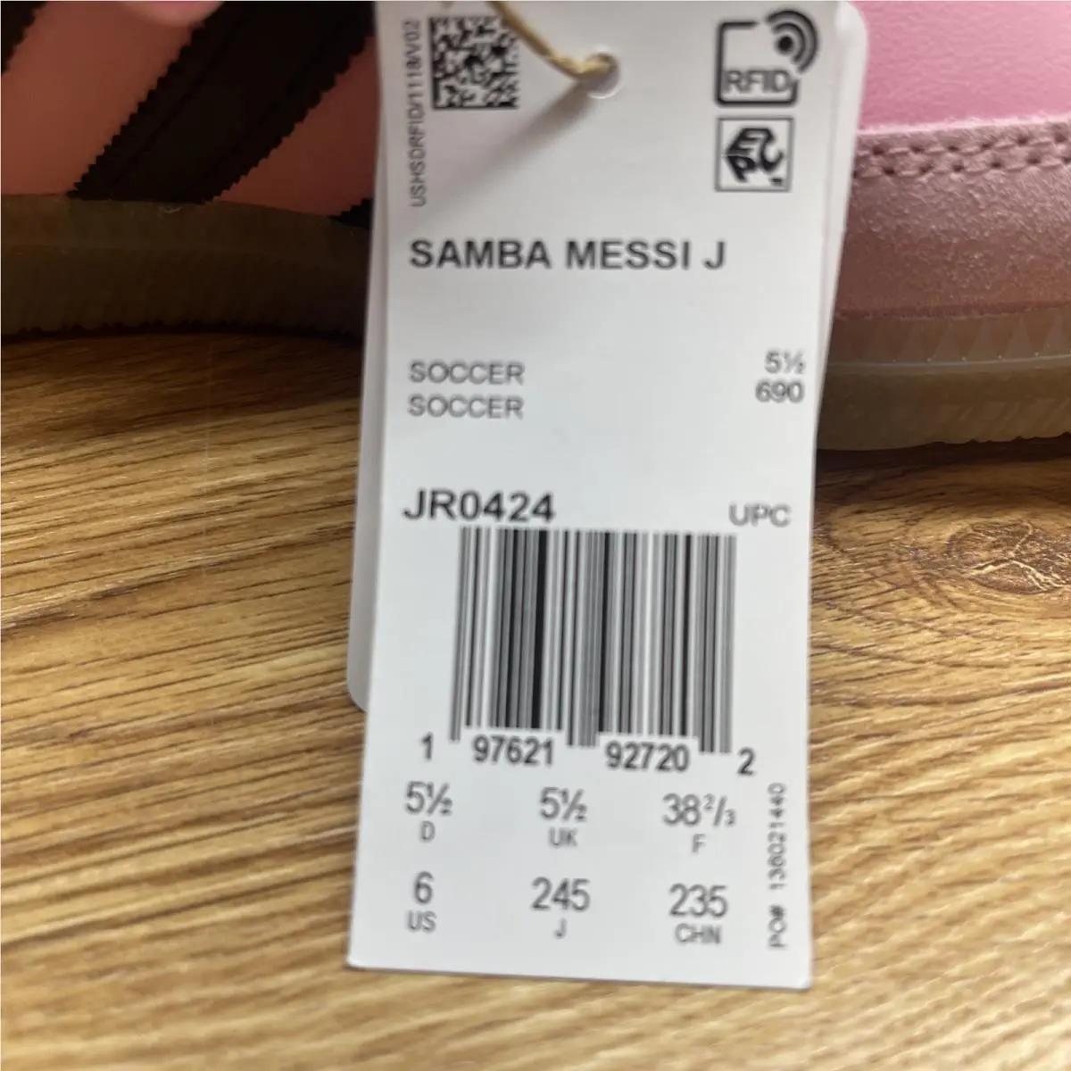 Adidas shoes - adidas Samba - Samba - Light Pink/Black/Gum (UPC: 197621927271) 5