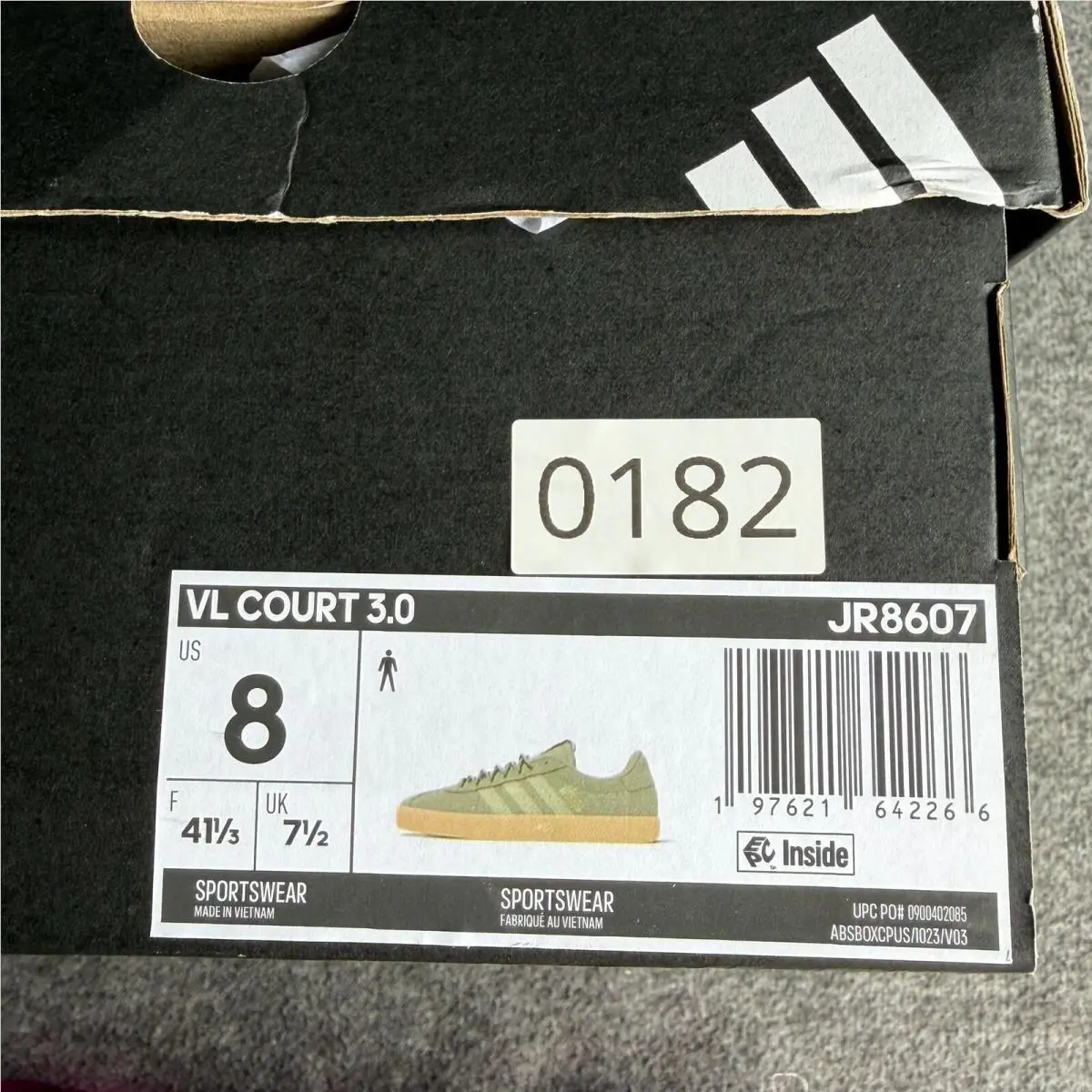 Adidas shoes - adidas VL Court 3.0 - Court - JR8607 - Green 5