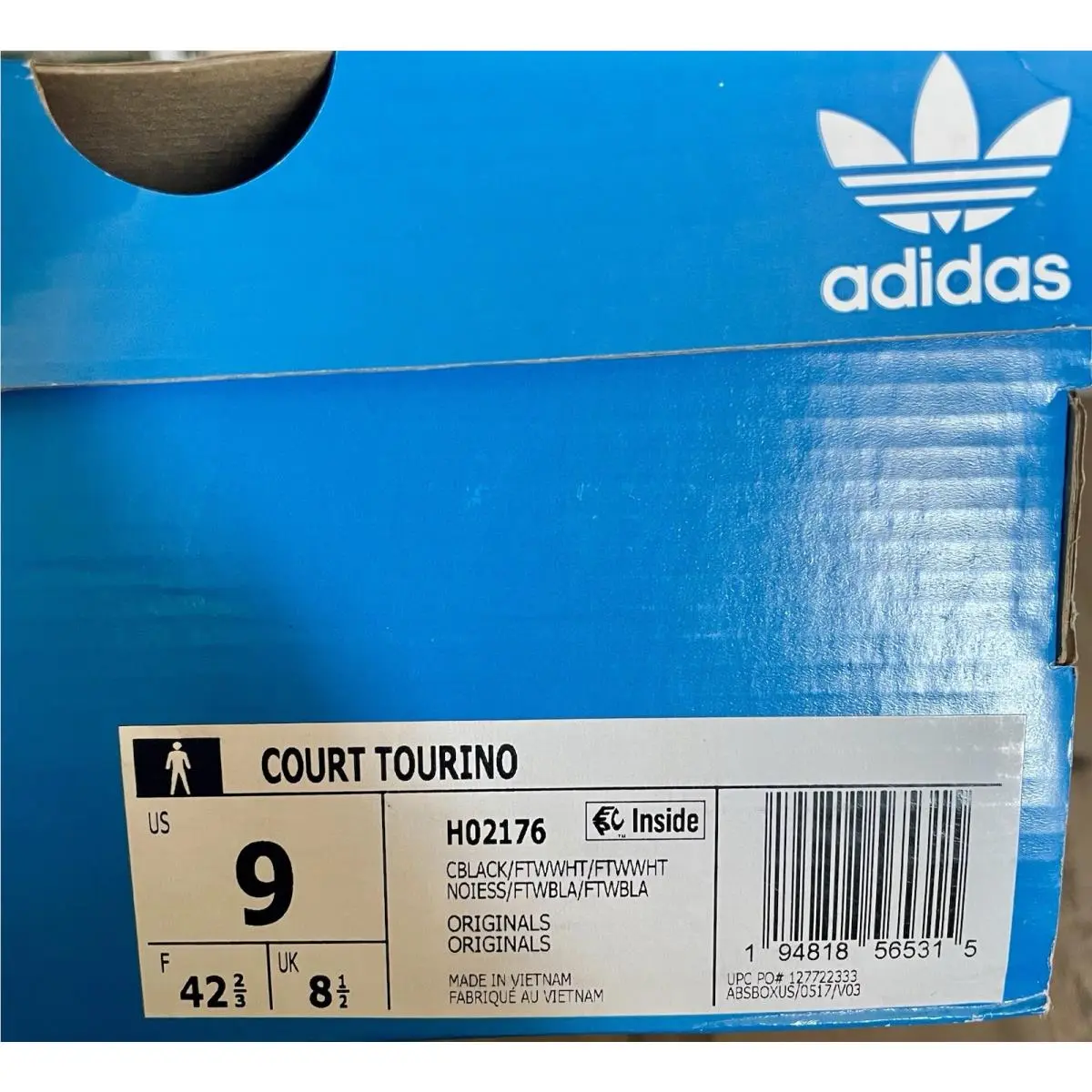 Adidas shoes - adidas Court Tourino - Court Tourino - White, Red 5