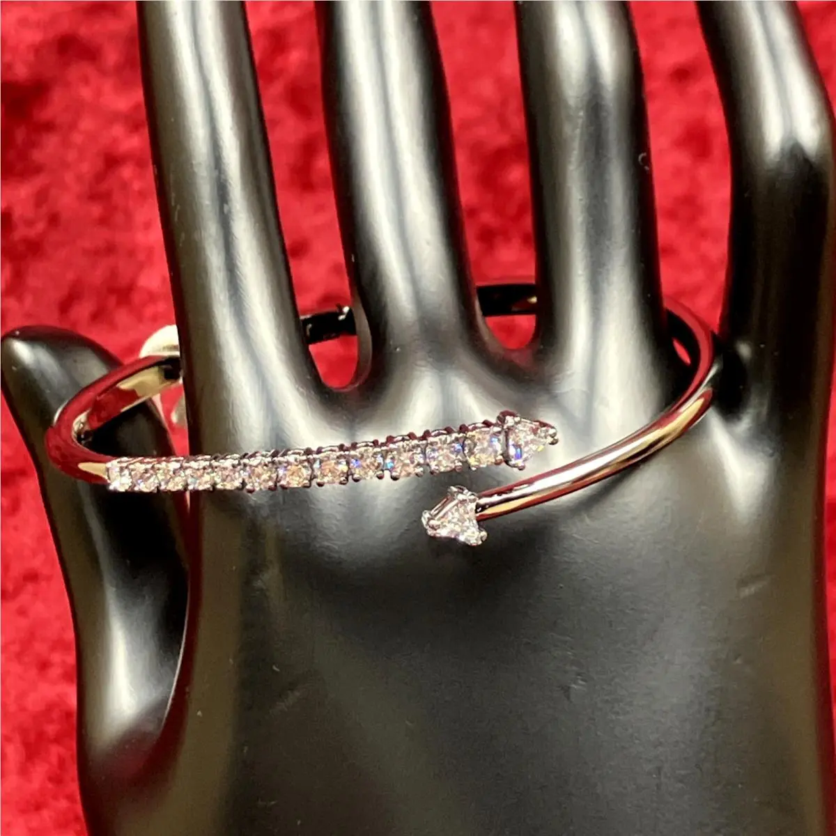 Sublima Ruthenium Plated Bangle Bracelet RP by Swarovski