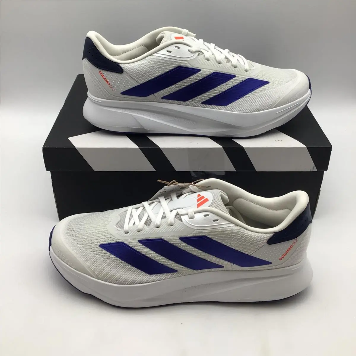 Duramo SL2 Mens Running Shoes White Blue JS4395 Size 13 by Adidas
