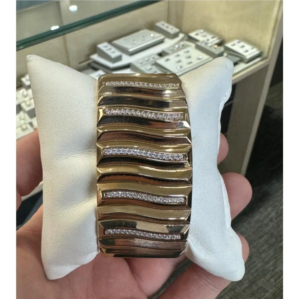 Rebecca Cuff Bracelet with  Crystals by Swarovski