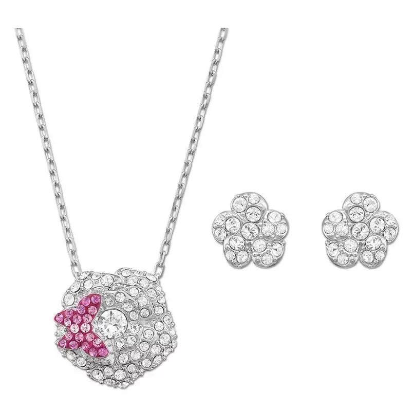 Crystal Billy Butterfly Set Rhodium Plated 5086251 by Swarovski