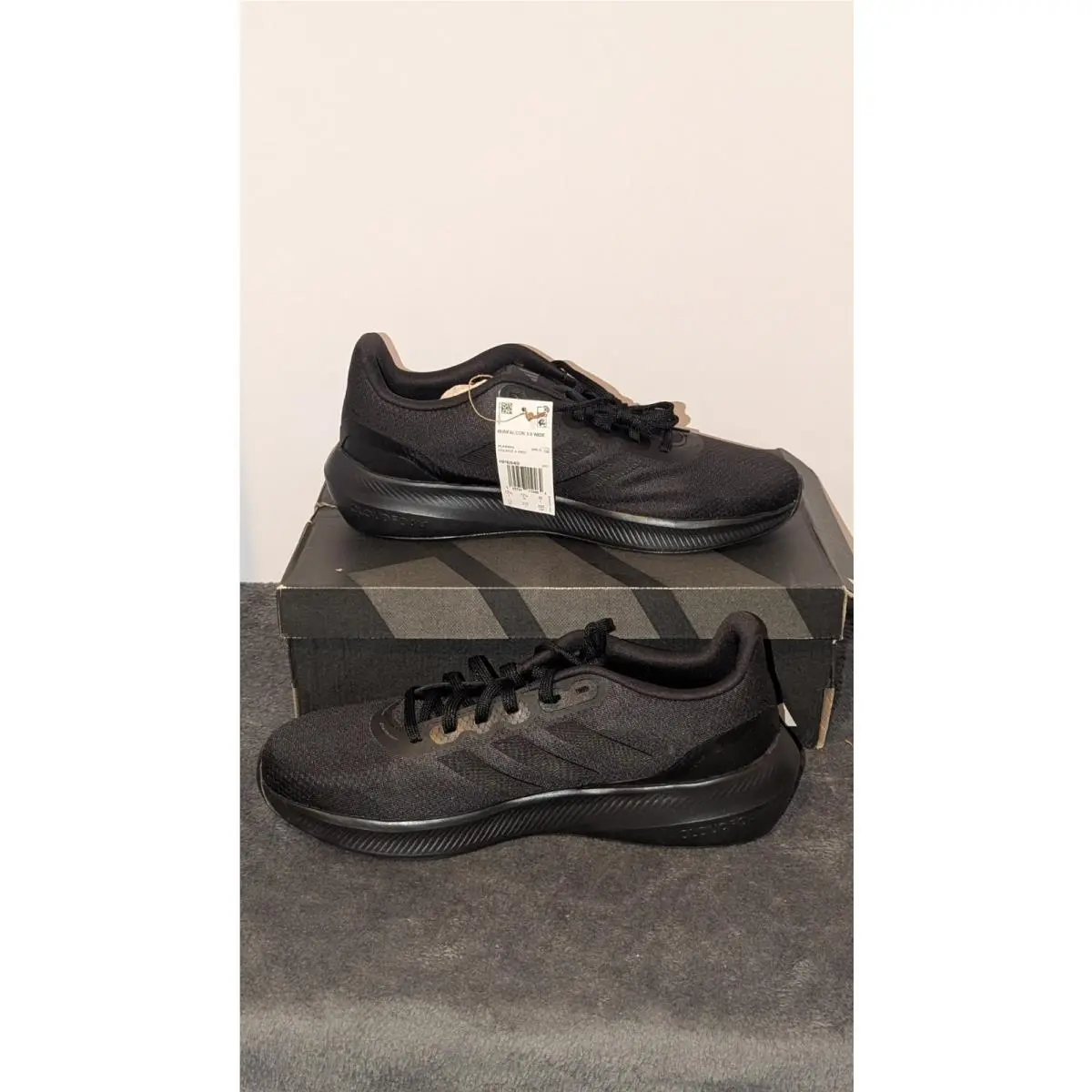 Men`s Runfalcon 3.0 Wide Width Running Shoes Size 13 HP6649 by Adidas