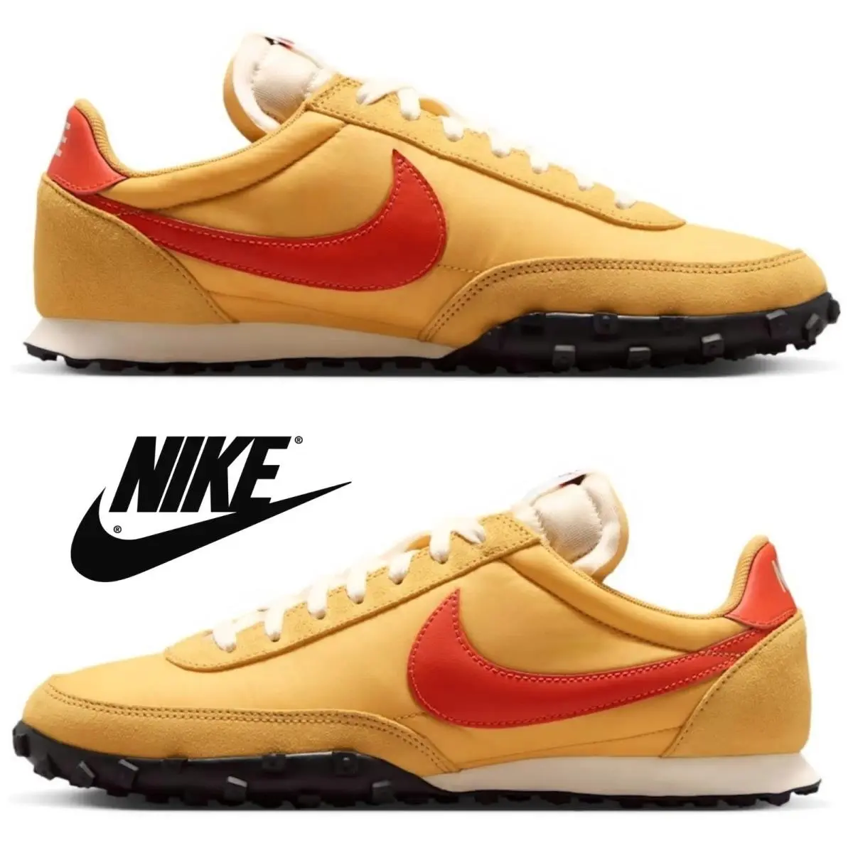Nike Waffle Racer Men`s Shoes Casual Athletic Running Comfort Trainers Sneakers