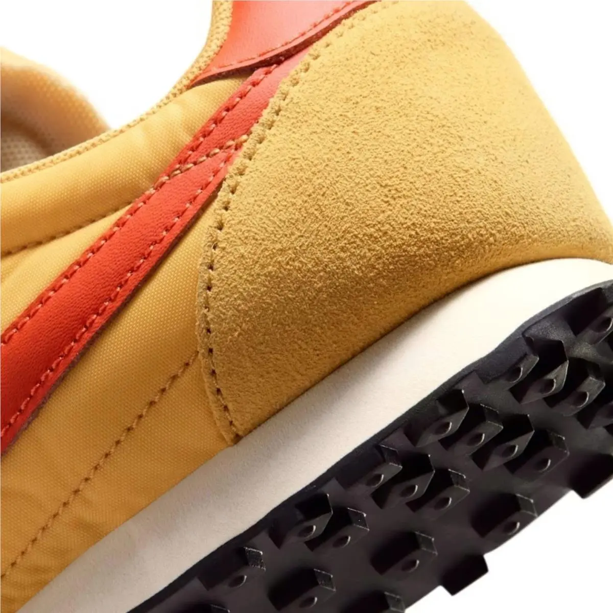 Nike shoes - Nike Waffle Racer - Waffle Racer - Yellow, Maufacturer: Wheat Gold/Beach/Black/Picante Red 3