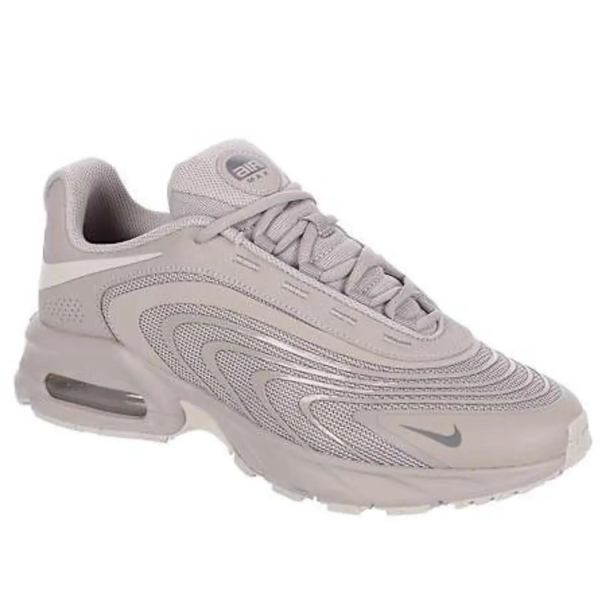 Air Max Fire Sneakers Mens 9M Pale Gray Swoosh Logo Lifestyle Shoes RHS9264 by Nike