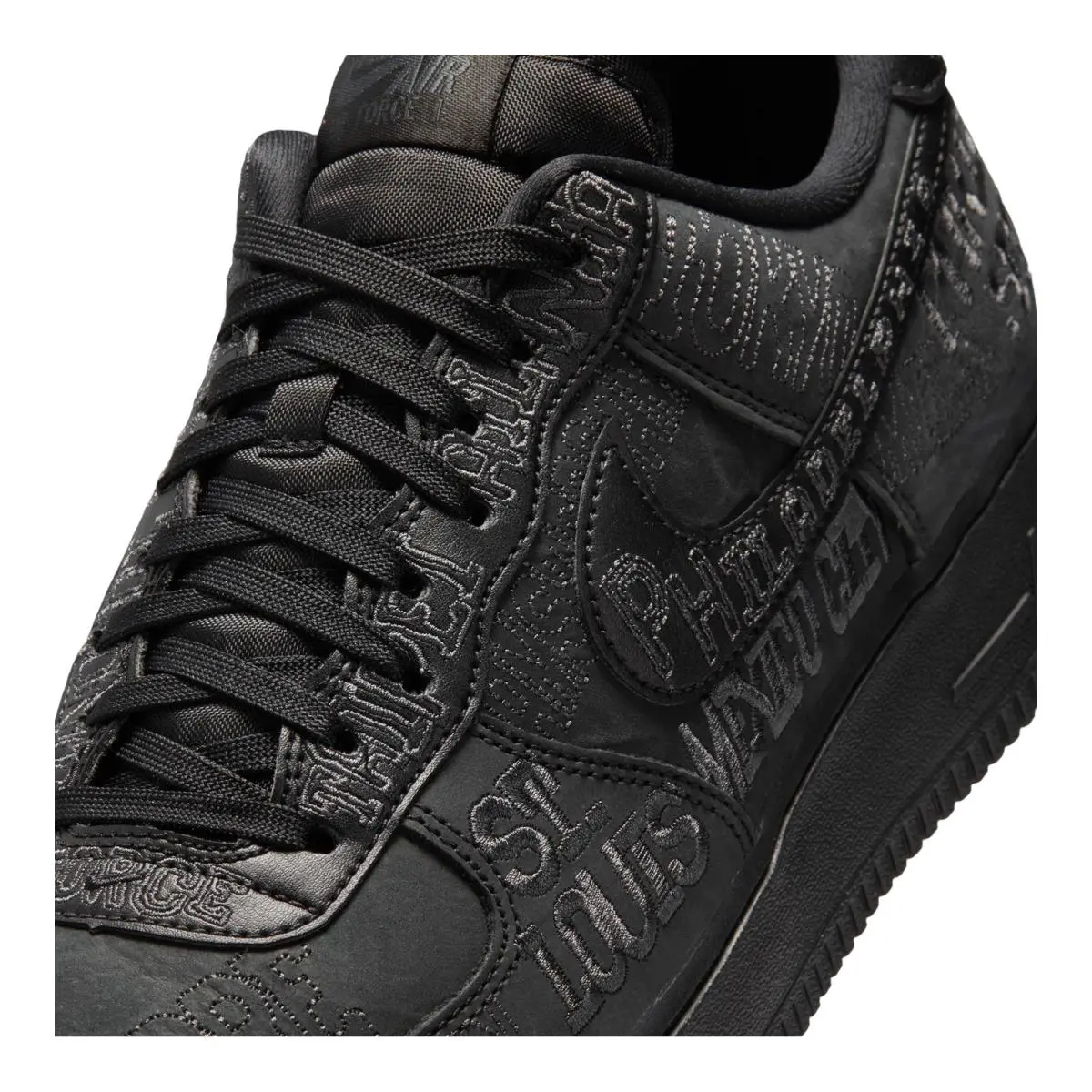 Nike shoes - NIKE Air Force 1 `07 LV8 - II1549-001 - Black/Black/Anthracite 3
