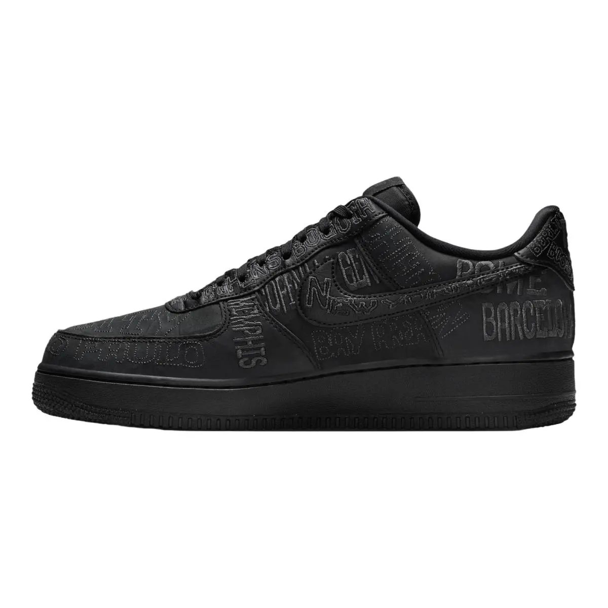 Nike shoes - NIKE Air Force 1 `07 LV8 - II1549-001 - Black/Black/Anthracite 8