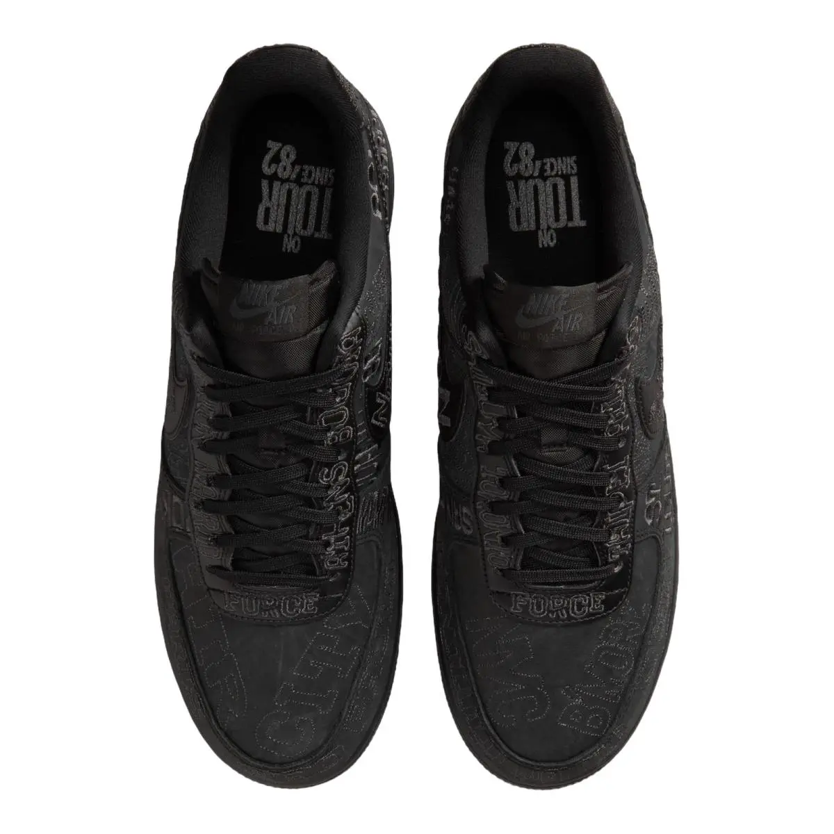 Nike shoes - NIKE Air Force 1 `07 LV8 - II1549-001 - Black/Black/Anthracite 7