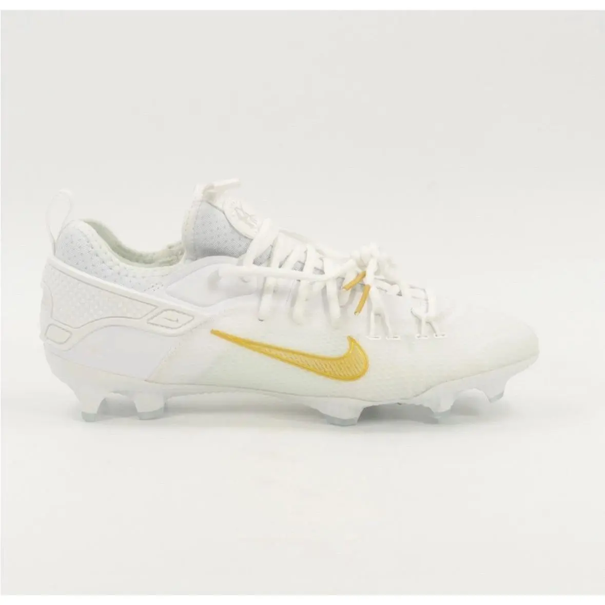 Nike shoes - Nike Huarache 9 Elite Low - FD0089-100 - White/White/Metallic Vivid Gold -100 9