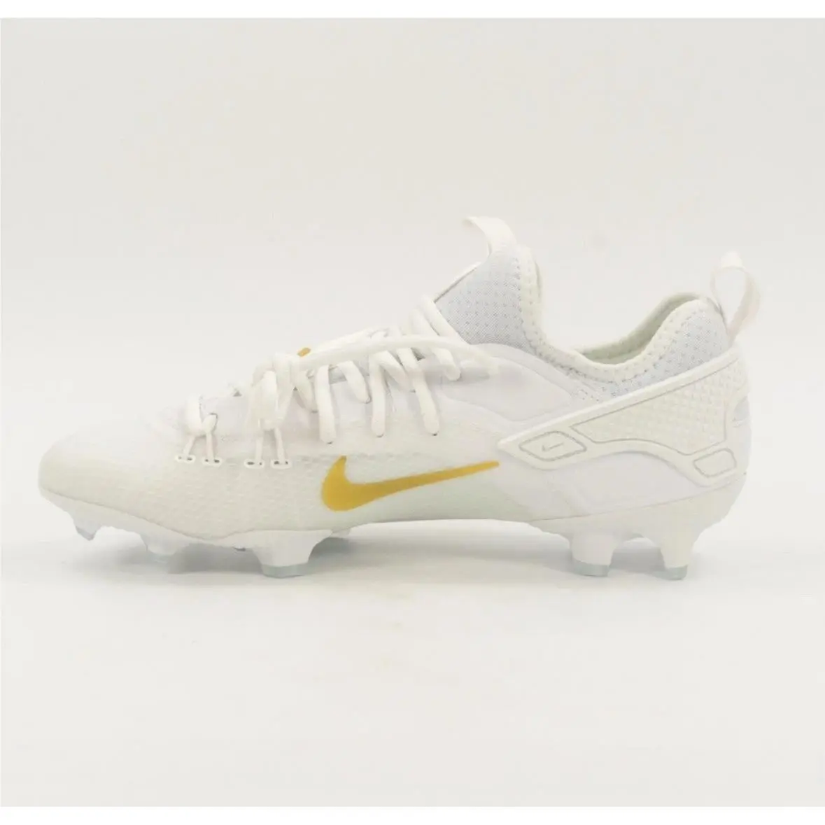 Nike shoes - Nike Huarache 9 Elite Low - FD0089-100 - White/White/Metallic Vivid Gold -100 10