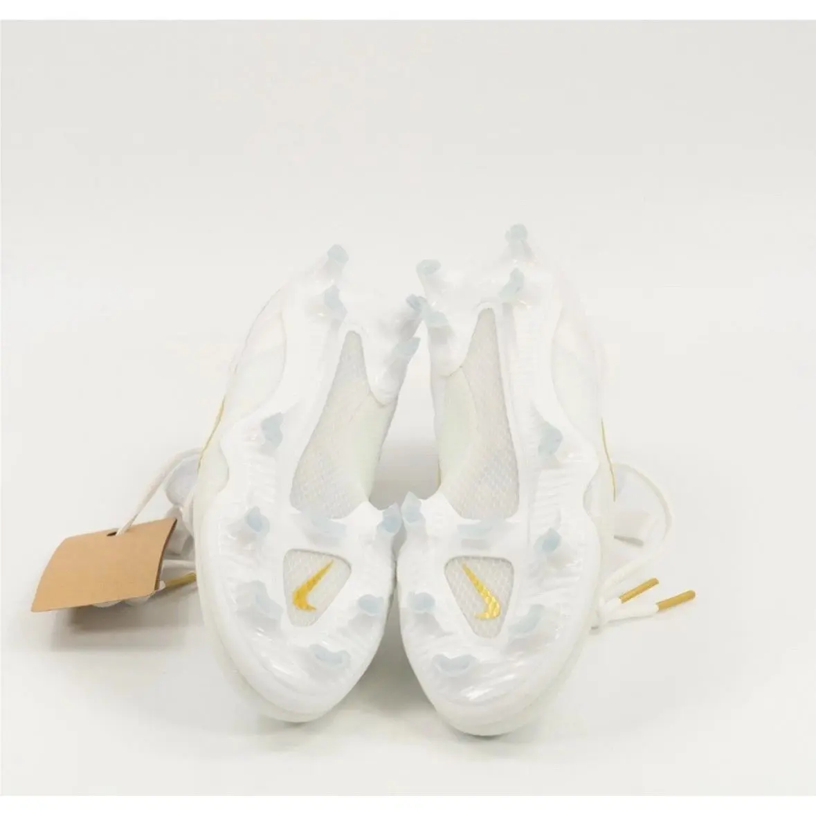 Nike shoes - Nike Huarache 9 Elite Low - FD0089-100 - White/White/Metallic Vivid Gold -100 15