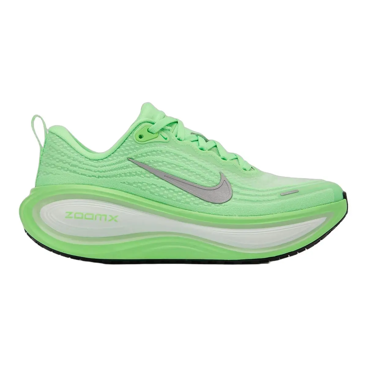 Vomero Plus Athletic Running Shoes Sneakers Womens Size 5-11 White/Illusion Green/Cucumber Calm/Metallic Silver by Nike