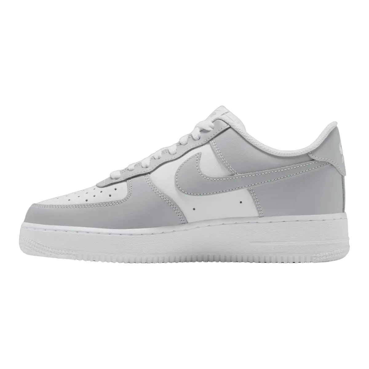 Nike shoes - NIKE Air Force 1 `07 - FD9763-101 - White/Light Smoke Grey/White/Light Smoke Grey 1
