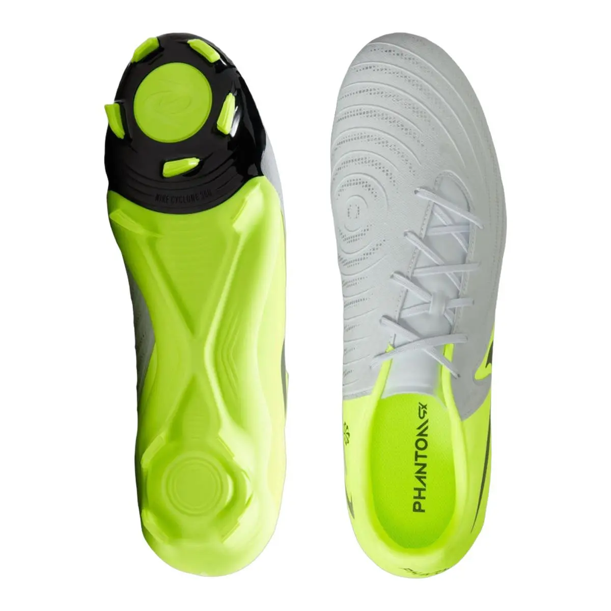 Nike shoes - NIKE Phantom GX II Academy FG - FD6723-003 - Metallic Silver/Black/Volt 2
