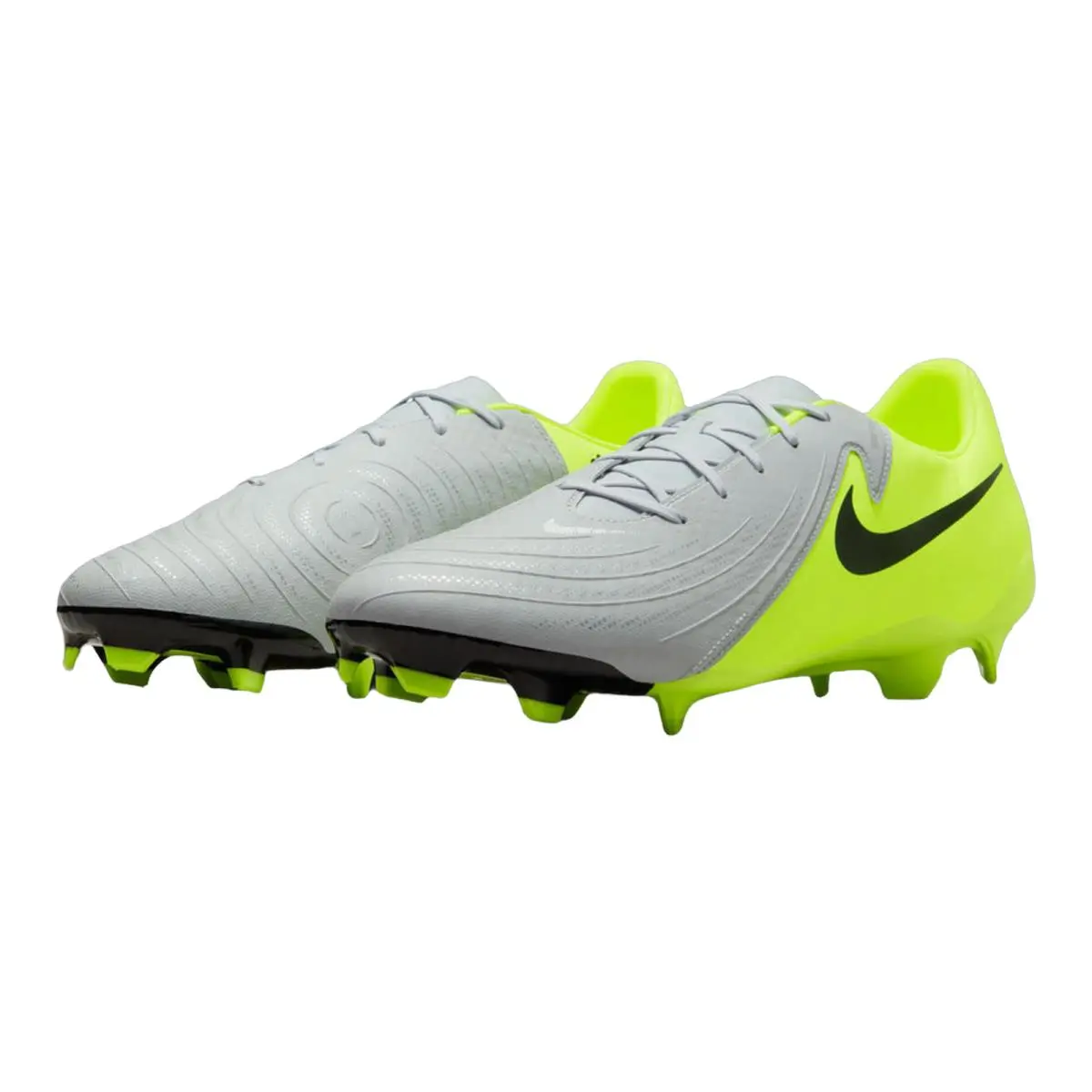 Nike shoes - NIKE Phantom GX II Academy FG - FD6723-003 - Metallic Silver/Black/Volt 10