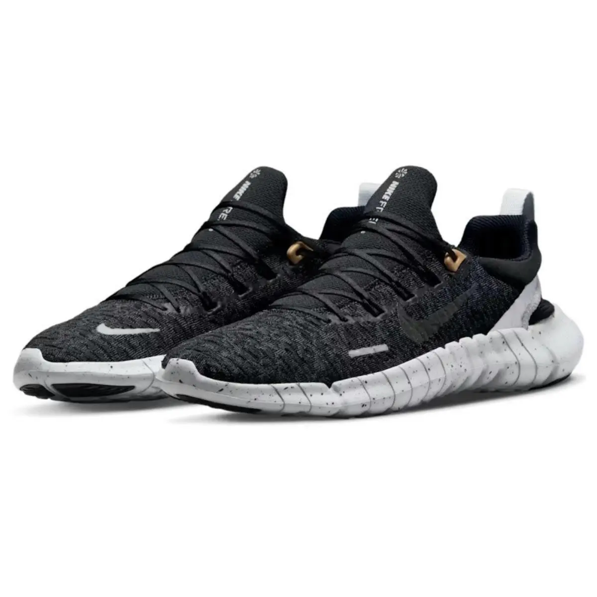 Nike shoes - Nike Free Run 5.0 - Free Run - Black, Manufacturer: Black/Dark Smoke Grey/Black 5