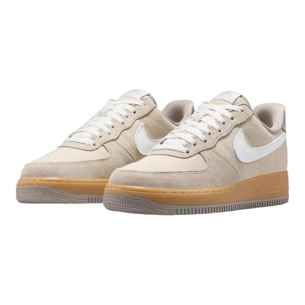 Nike shoes - NIKE Air Force 1 `07 Next Nature - HV4306-234 - Light Khaki/White/Gum Yellow/College Grey 1