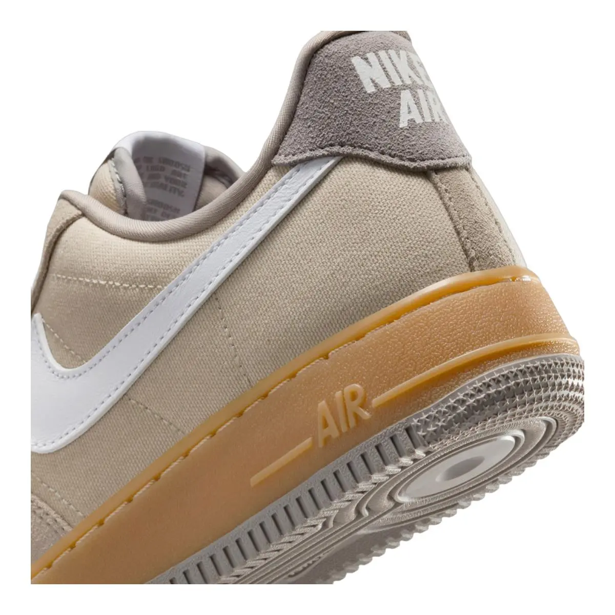 Nike shoes - NIKE Air Force 1 `07 Next Nature - HV4306-234 - Light Khaki/White/Gum Yellow/College Grey 5
