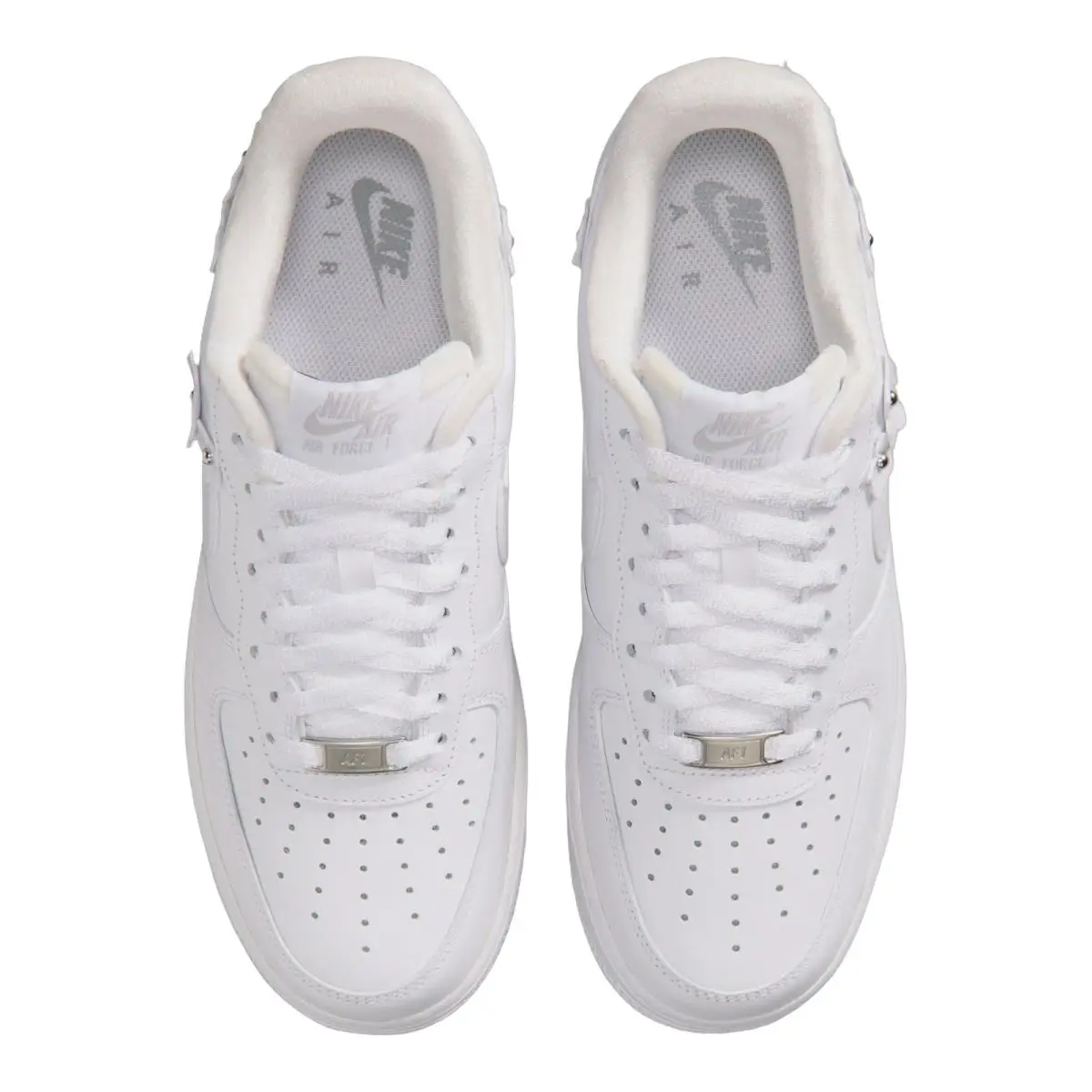 Nike shoes - NIKE Air Force 1 `07 - (Retro Premium/Suede/Satin Laces) Oatmeal 30