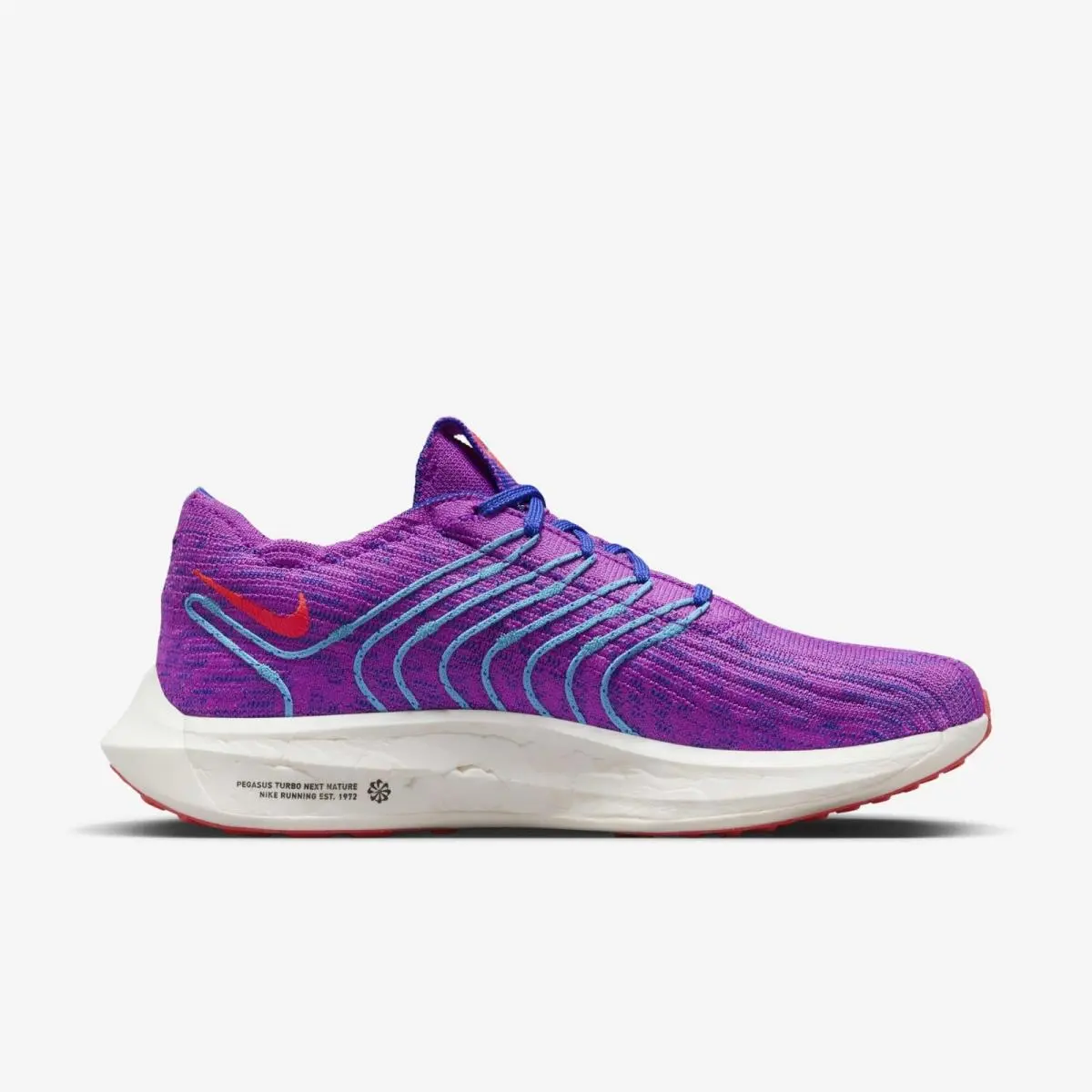 Pegasus Turbo DM3414-500 Sneaker Women 7W Purple Road Running Shoes MEW1594 by Nike