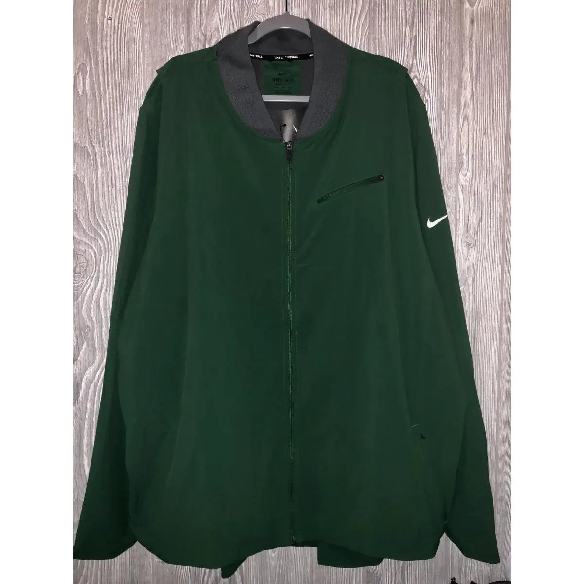 Nike clothing - NIKE HyperElite Showtime Basketball Jacket - 867758 - Green 5