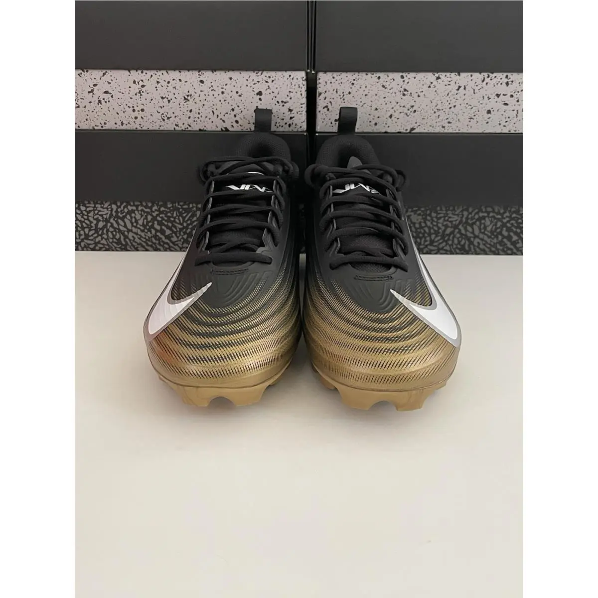 Nike shoes - Nike Vapor Speed 3 - Vapor Speed - FB3303-003 - Black/White-Metallic Gold 7