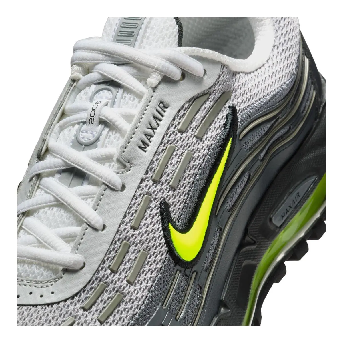 Nike shoes - NIKE Air Max TL 2.5 Neon - FZ4110-010 - Pearl Grey/Anthracite/Light Graphite/Neon Yellow 3