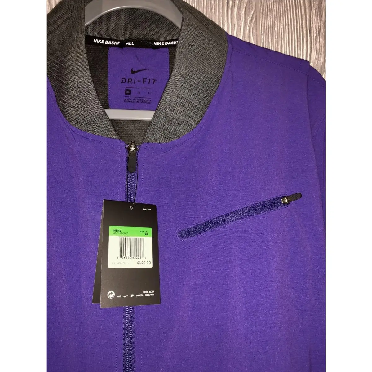 Nike clothing - Nike Hyperelite Showtime Jacket - Hyperelite Showtime Jacket - 867758 - Purple 6