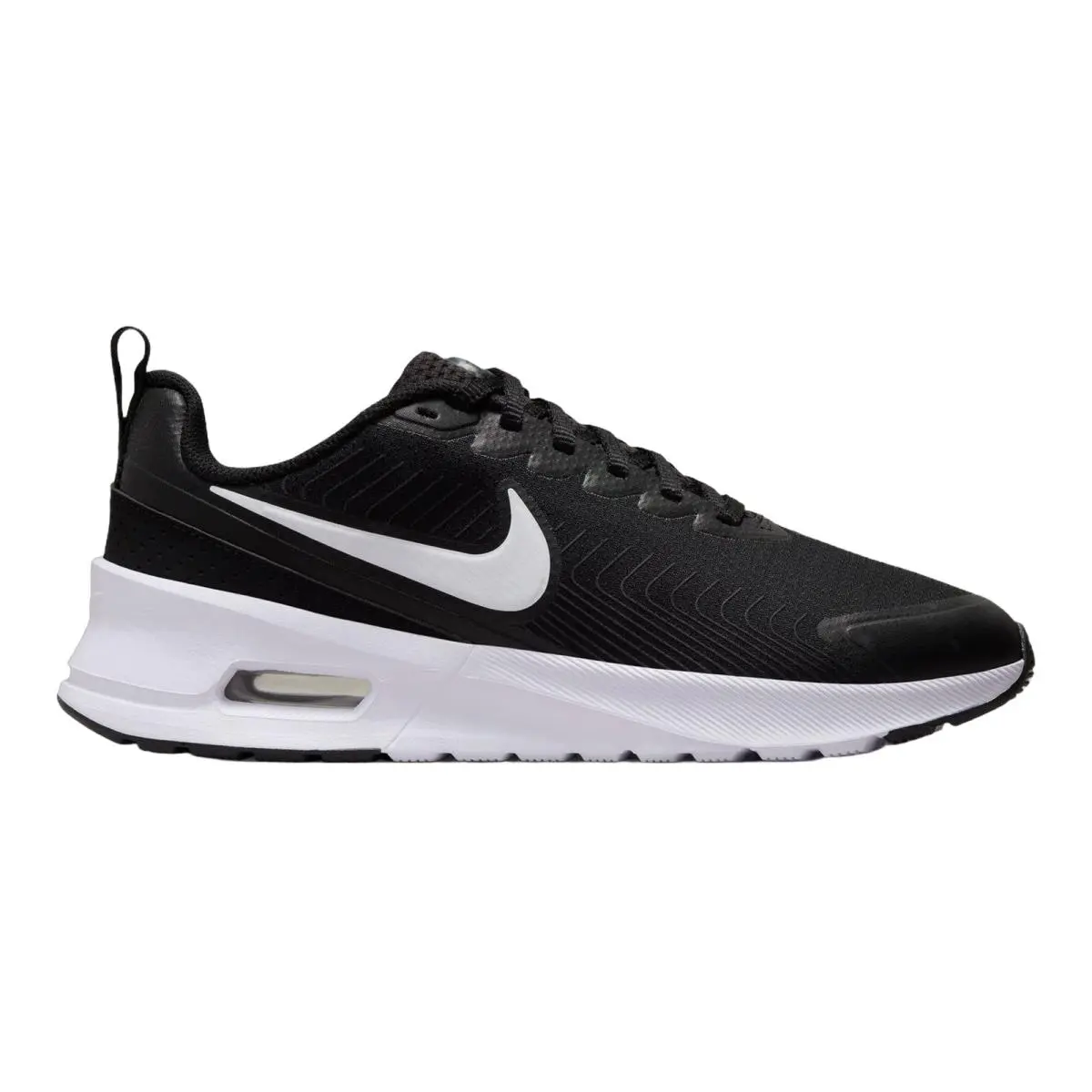 Nike Air Max Nuaxis Running Shoes Womens Sz 5-11 Black White Dark HF1233-001