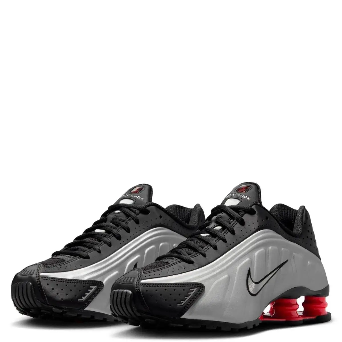 Nike Shox R4 HQ1988-002 Sneakers Mens 12 Black Metallic Running Shoes MEW2259