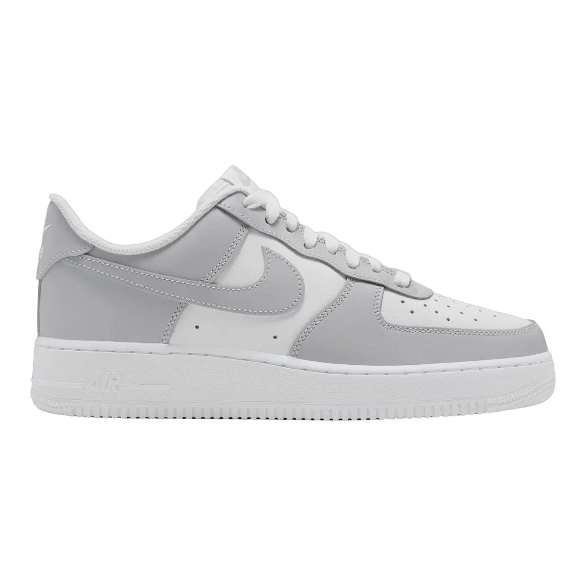 Air Force 1 Sportswear OG Casual Sneakers Mens Size 8-14 White/Light Smoke Grey/White/Light Smoke Grey by Nike