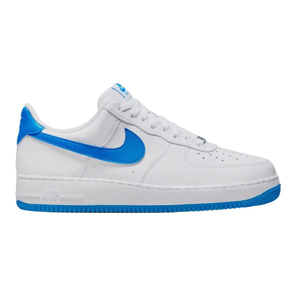 Air Force 1 Sportswear OG Casual Sneakers Mens Size 8-14 White/White/Photo Blue by Nike