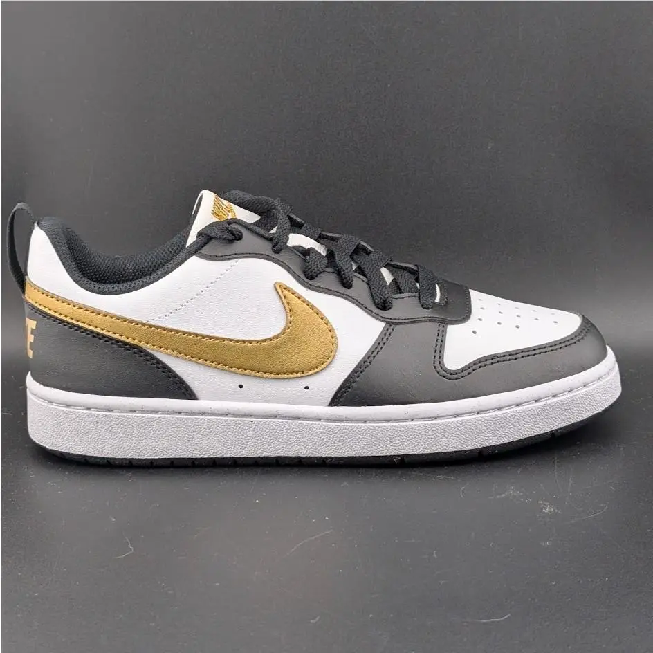 Nike shoes - Nike Court Borough Low Recraft - DV5456-008 - Black White Gold 0