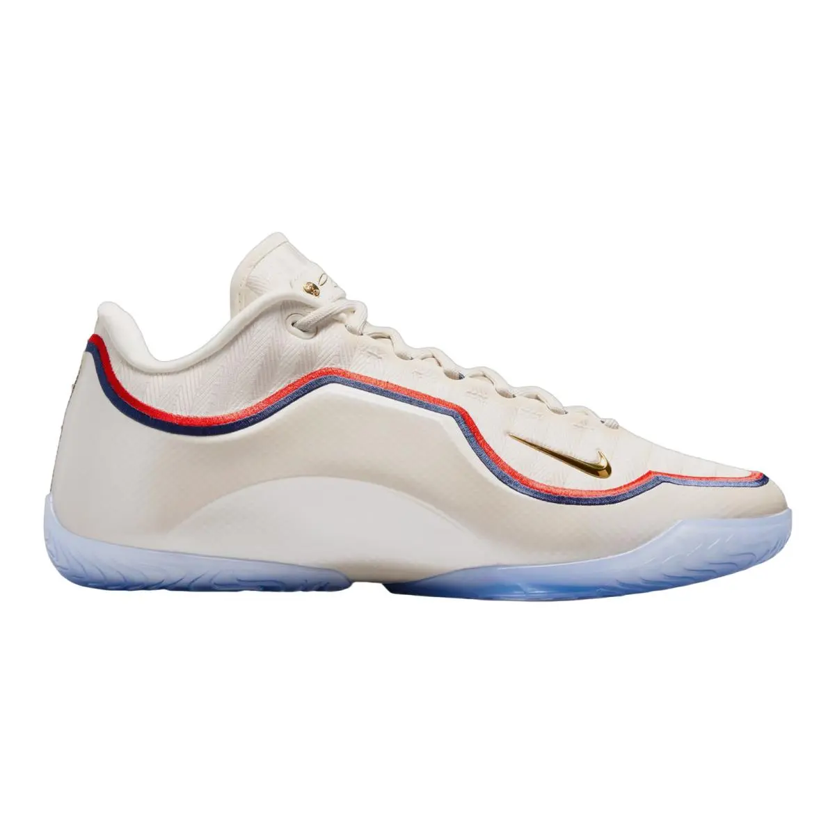 Lebron 23 Technical Basketball Shoes Sneakers Mens Size 8-14 Pale Ivory/Metallic Gold/University Red by Nike