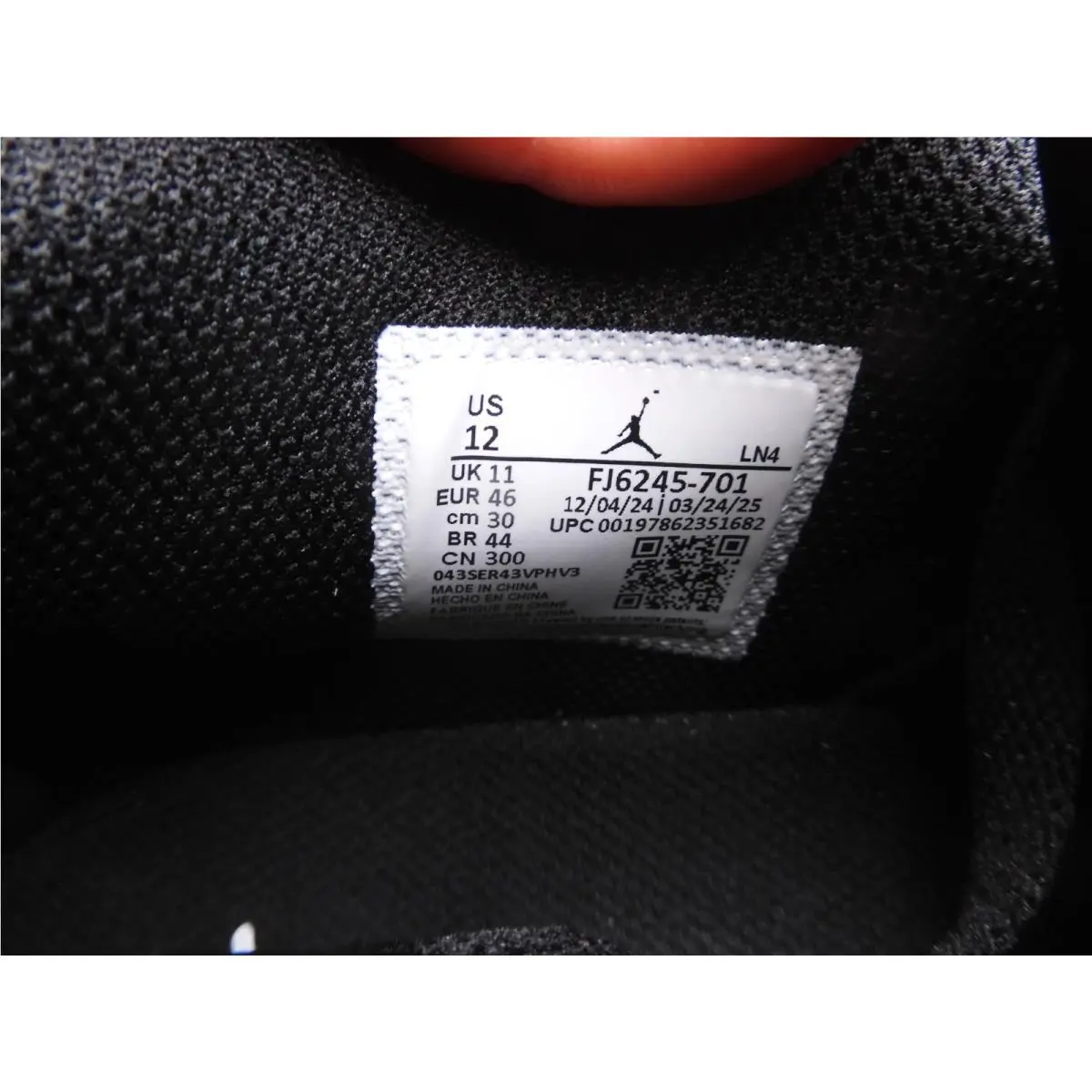 Nike shoes - Nike Air Jordan 1 - Air - FJ6245-701 - Black 27