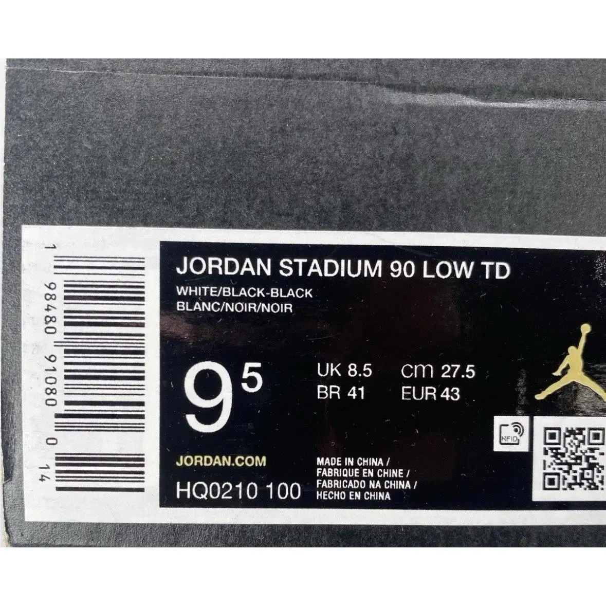 Nike shoes - Jordan Stadium 90 Low TD - HQ0210-100 - White 30