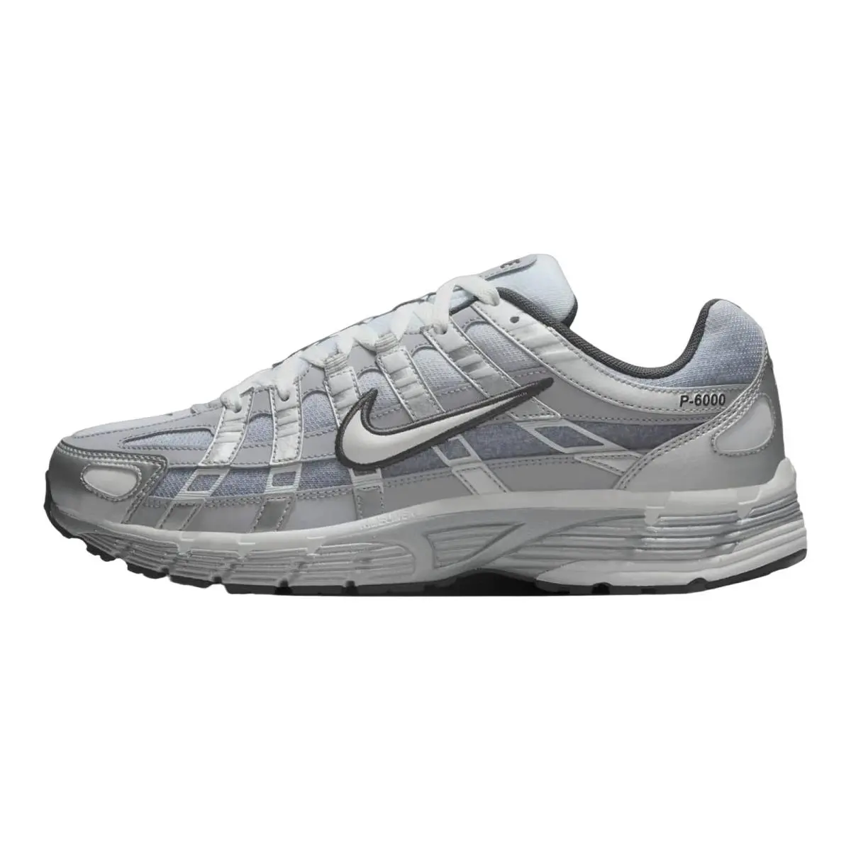 Nike shoes - Nike P-6000 - IH4465-095 - Metallic Silver/Summit White-Wolf Grey 8