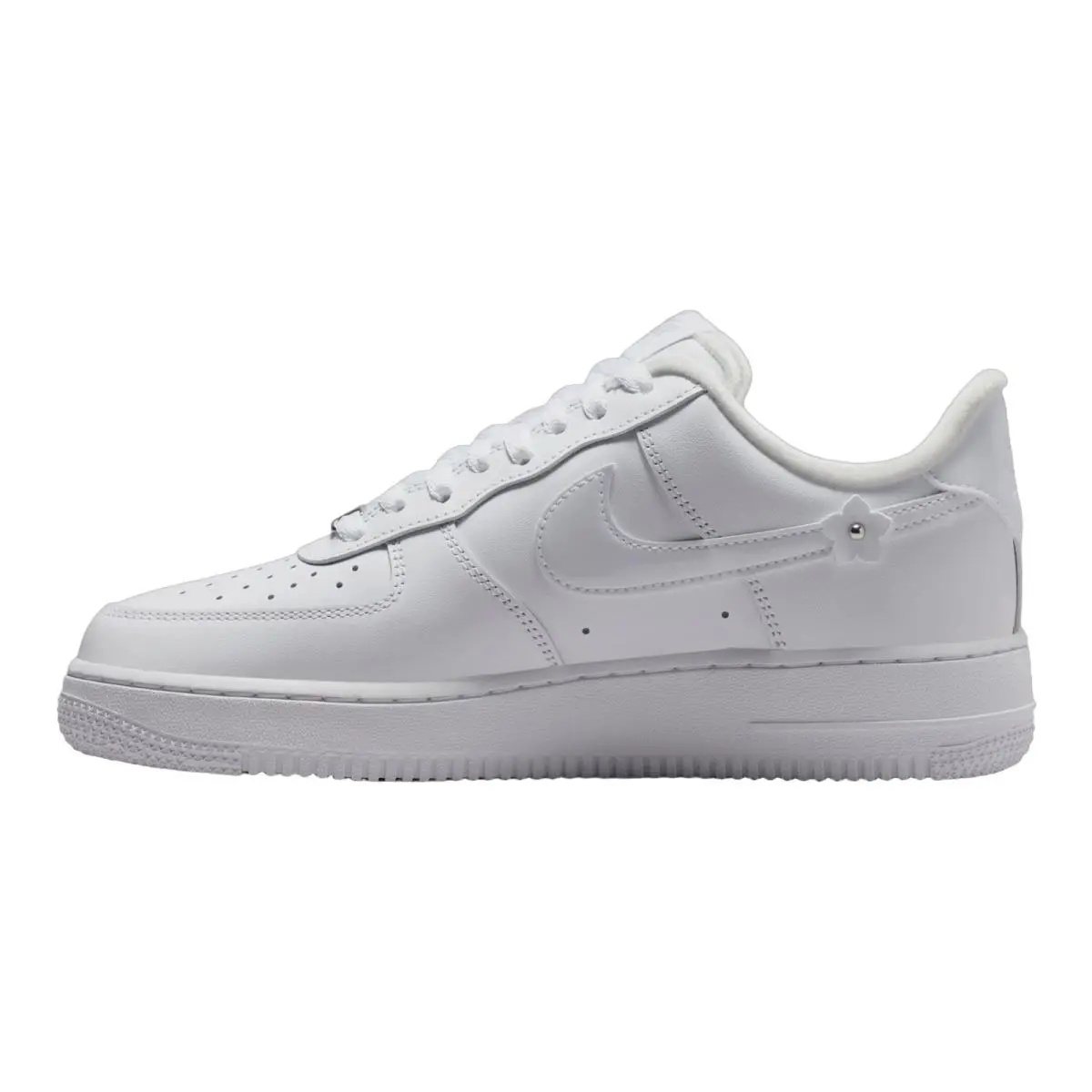 Nike shoes - NIKE Air Force 1 `07 Florette - IR8637-100 - White/Wolf Grey/Metallic Silver/White 8