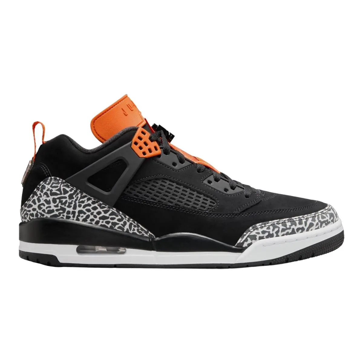 Jordan Spizike Low Basketball Shoe Men Sz 8-14 Black Starfish White FQ1759-008