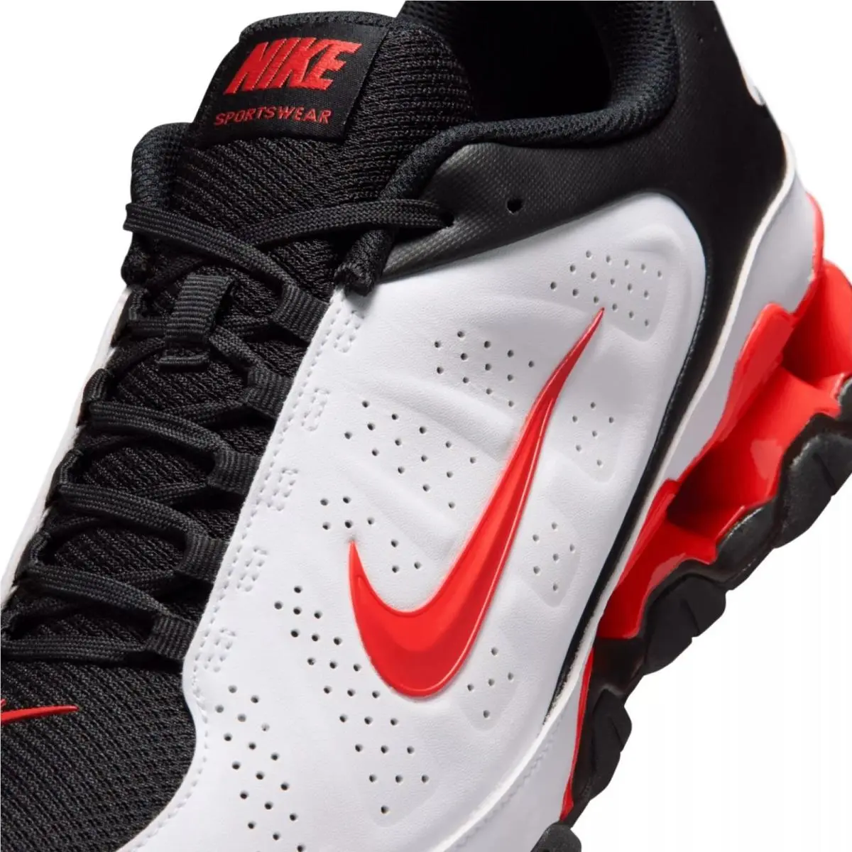 Nike shoes - Nike Reax 8 - Reax - White, Maufacturer: White/Lt Crimson/Black 24
