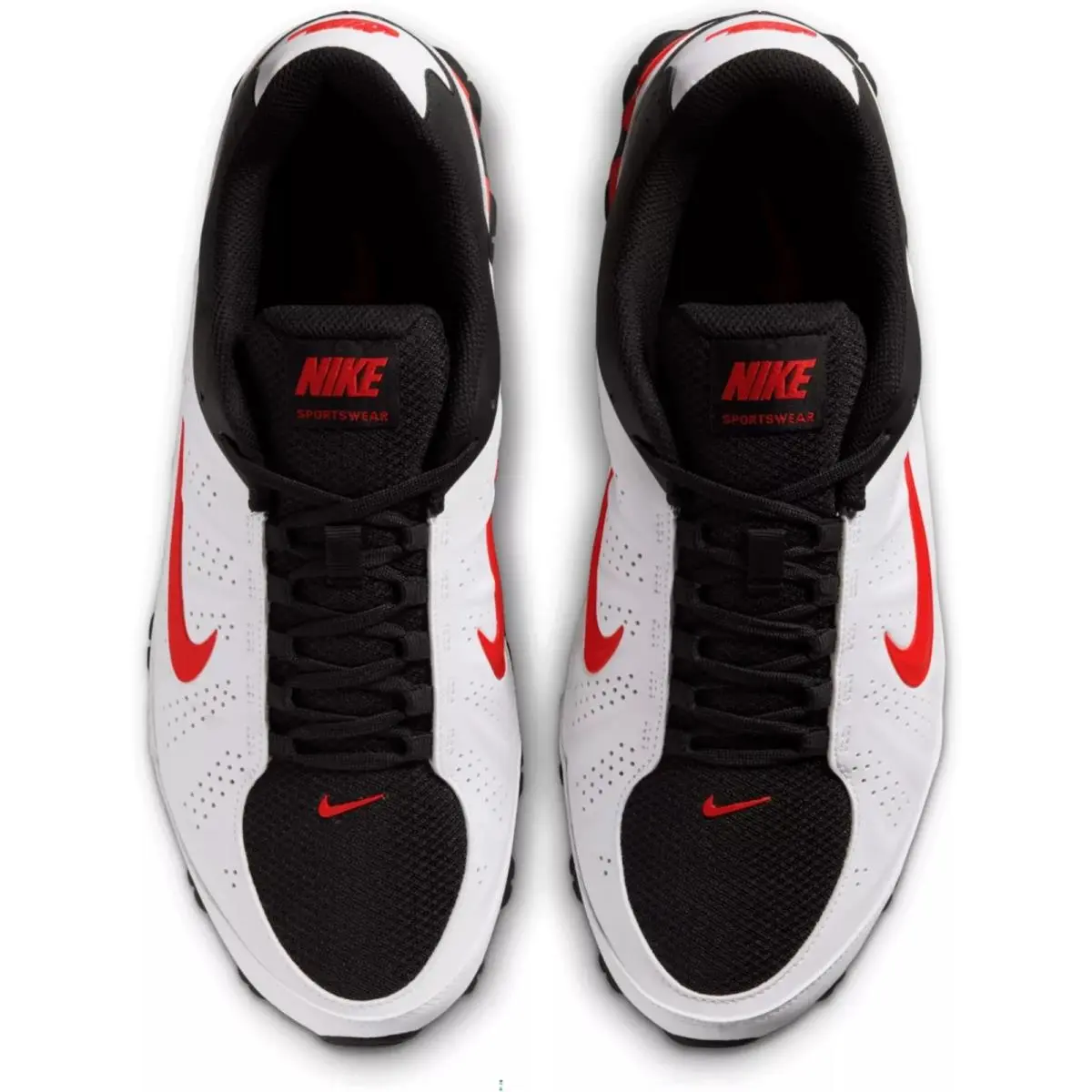 Nike shoes - Nike Reax 8 - Reax - White, Maufacturer: White/Lt Crimson/Black 11