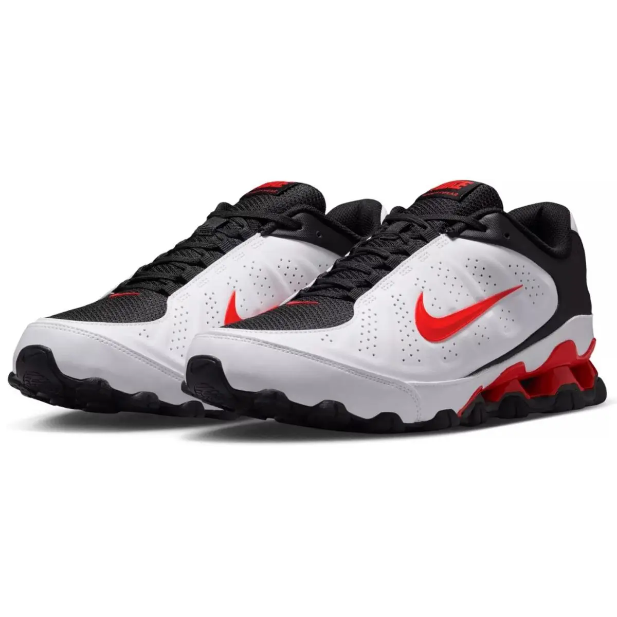 Nike shoes - Nike Reax 8 - Reax - White, Maufacturer: White/Lt Crimson/Black 18