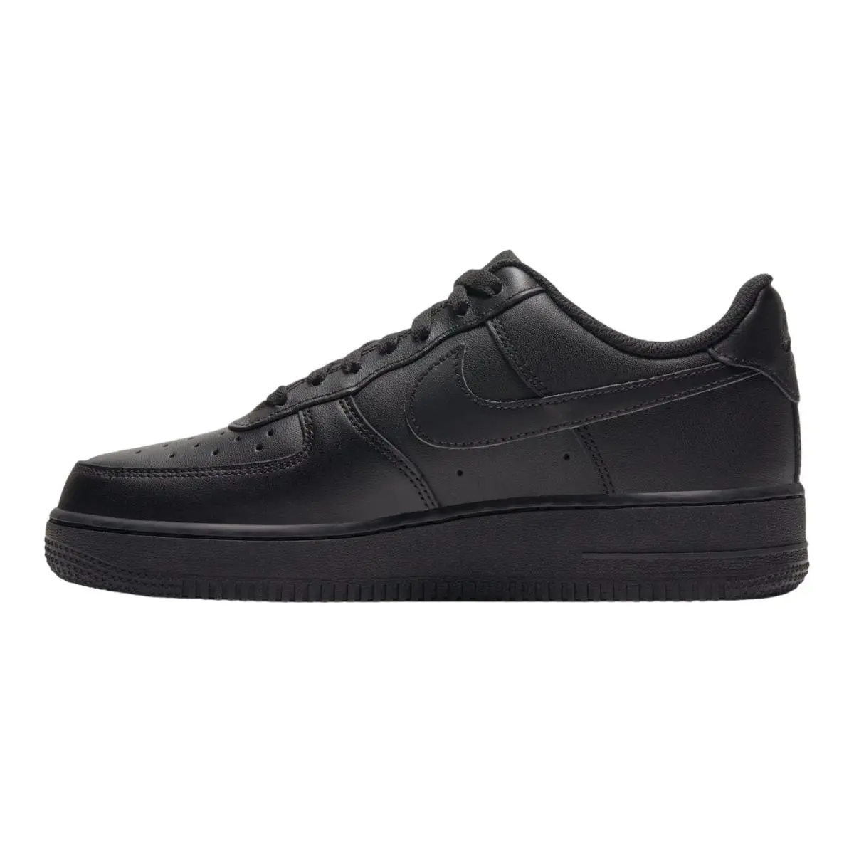Nike shoes - NIKE Air Force 1 `07 - Black/Black-Black 3