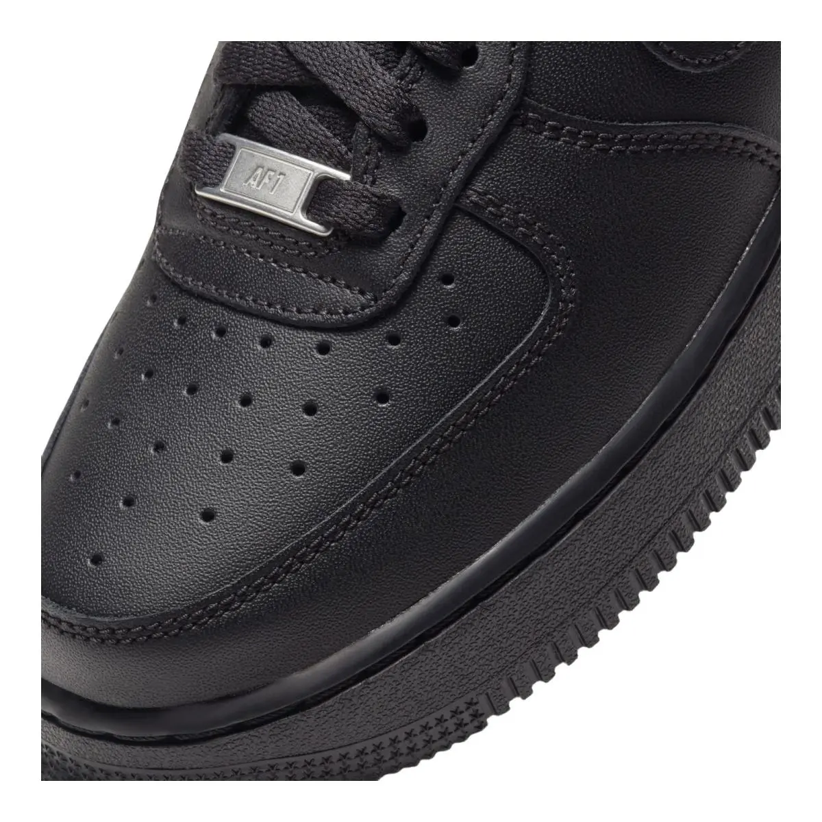 Nike shoes - NIKE Air Force 1 `07 - Black/Black-Black 5